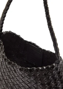 Rosanna woven leather shoulder bag