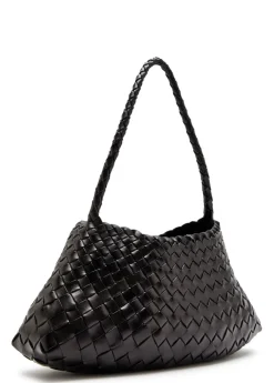 Rosanna woven leather shoulder bag