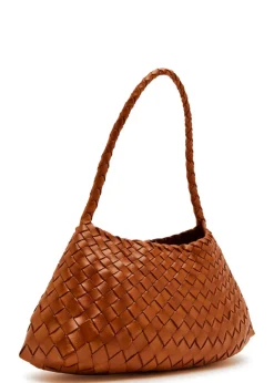 Rosanna woven leather shoulder bag