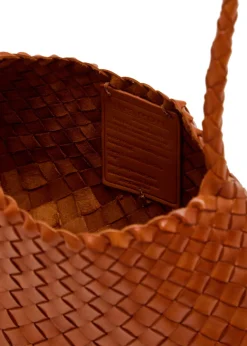 Rosanna woven leather shoulder bag