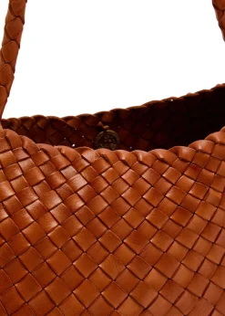 Rosanna woven leather shoulder bag