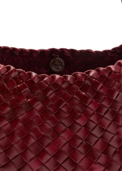 Rosanna woven leather shoulder bag