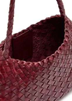 Rosanna woven leather shoulder bag