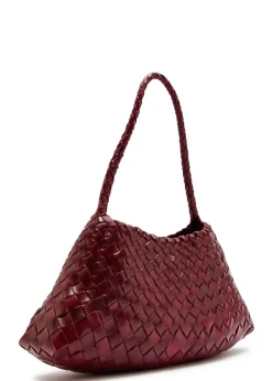 Rosanna woven leather shoulder bag