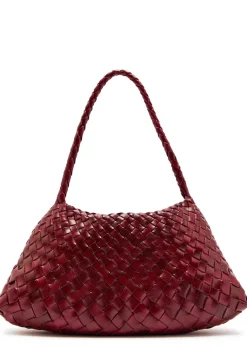 Rosanna woven leather shoulder bag
