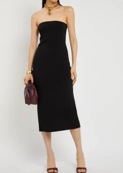 Rosa stretch-knit midi dress