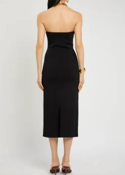 Rosa stretch-knit midi dress