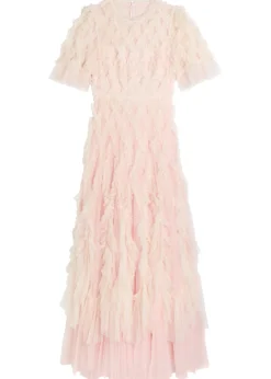 Rosella ruffled tulle gown