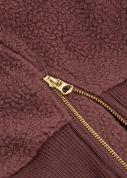 Roselle half-zip fleece sweatshirts