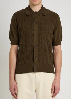Rossell cotton-knit cardigan