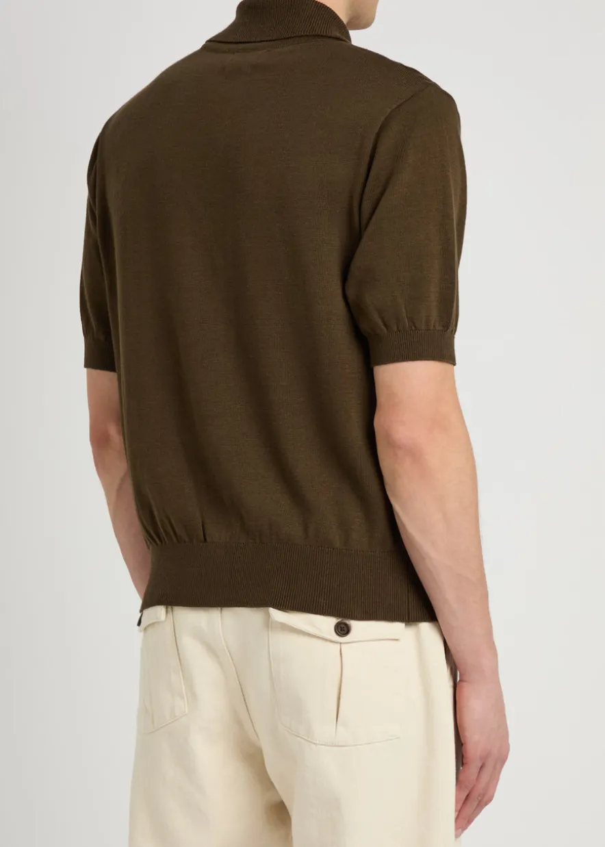 Rossell cotton-knit cardigan