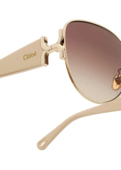 Round-frame sunglasses