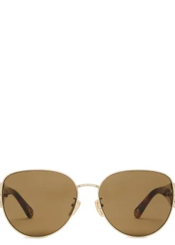 Round-frame sunglasses