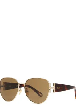 Round-frame sunglasses