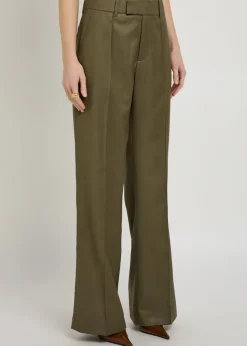 Rowley straight-leg trousers