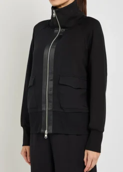 Roxbury stretch-jersey sweatshirt