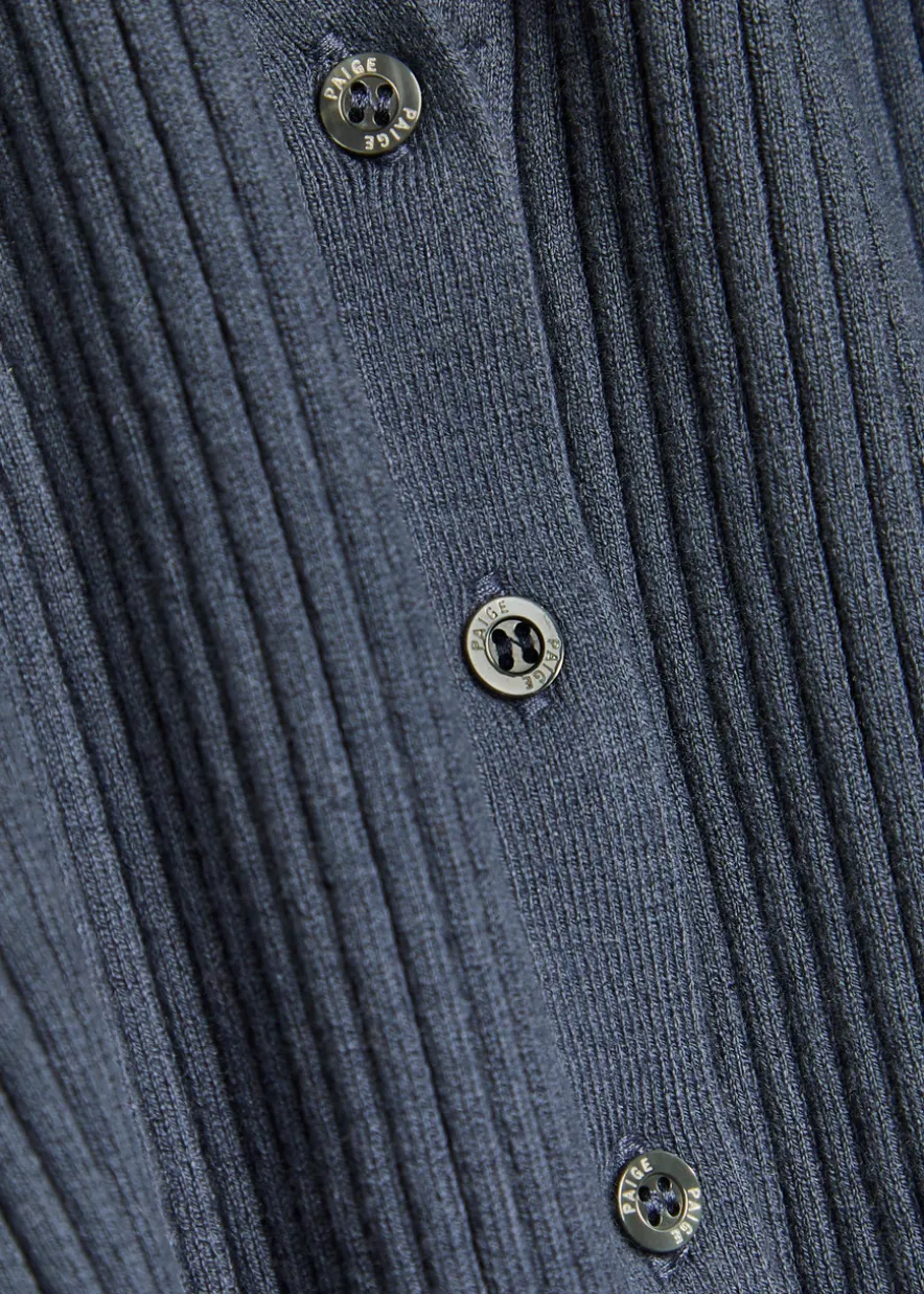 Royce frill cotton-blend cardigan