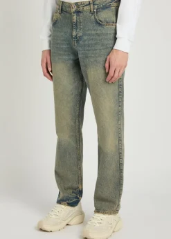 R2 straight-leg jeans