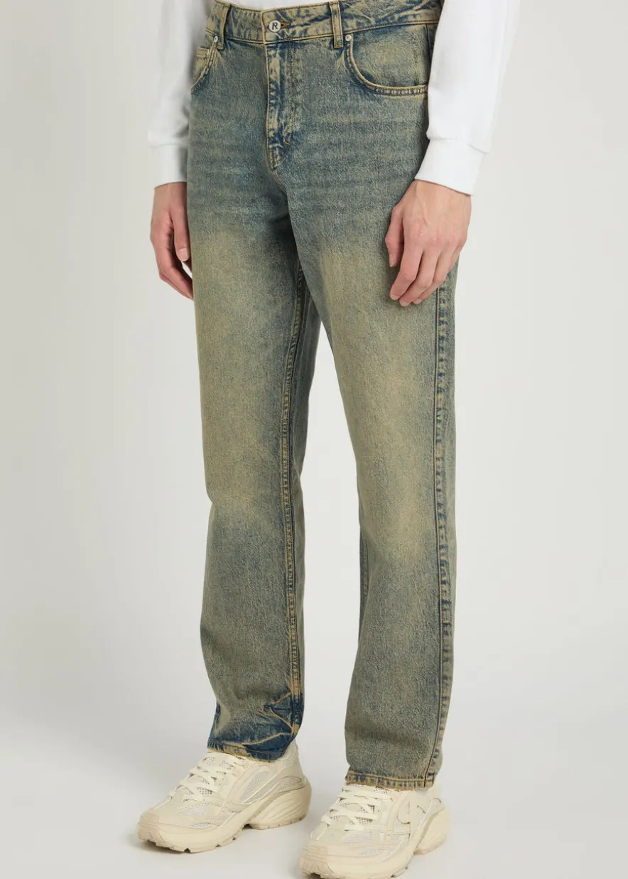 R2 straight-leg jeans