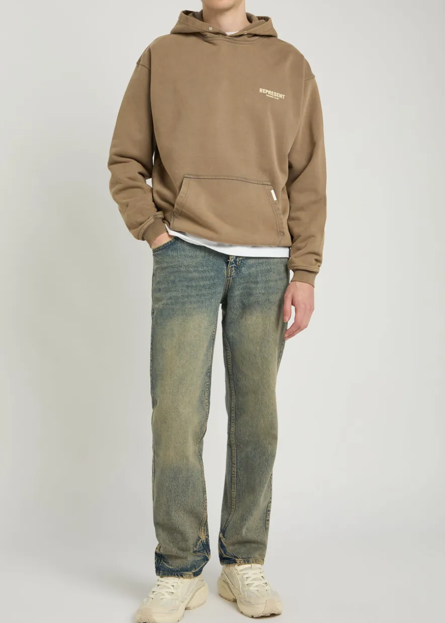 R2 straight-leg jeans