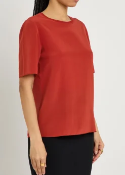 Rubin silk T-shirt