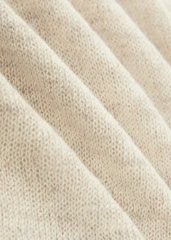 Rue fine-knit linen-blend jumper
