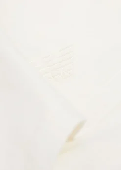 Ruffled cotton T-shirt