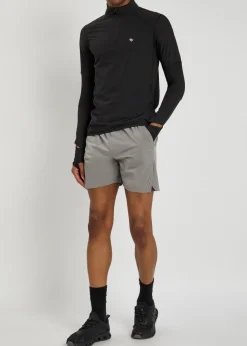247 Run Quarter Zip stretch-jersey jacket