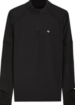 247 Run Quarter Zip stretch-jersey jacket