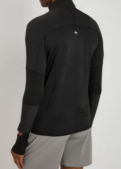 247 Run Quarter Zip stretch-jersey jacket