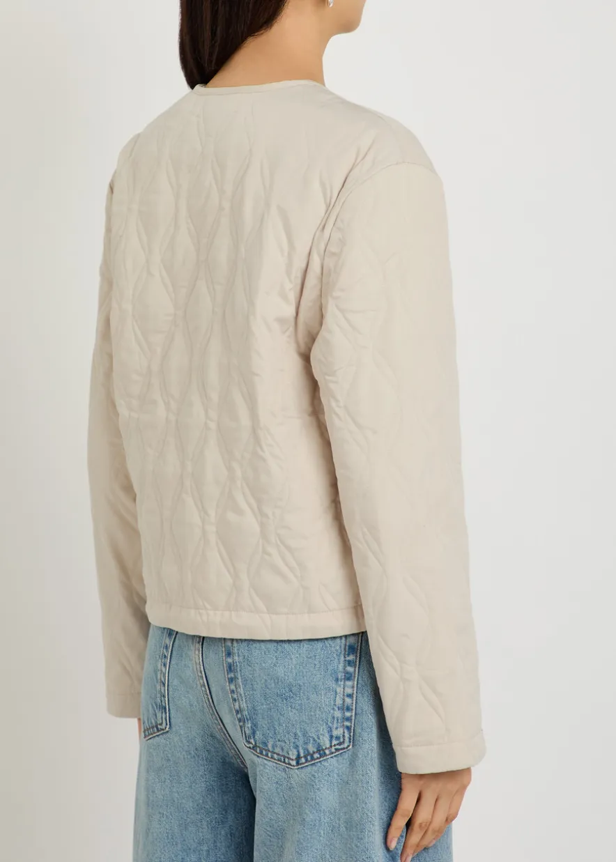 Saba quilted woven jacket