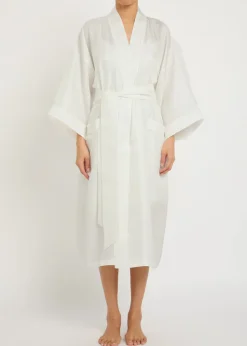 Sabine silk robe