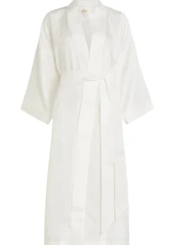 Sabine silk robe