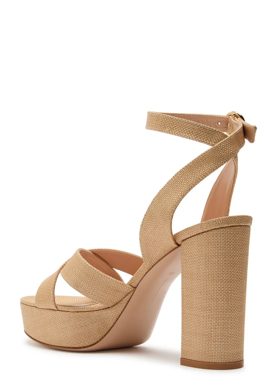 Sabrina Haiti 105 raffia sandals