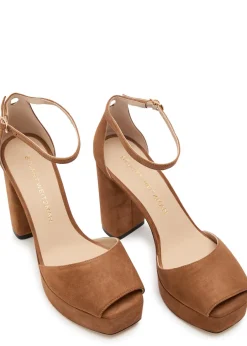 Sabrina 110 suede platform sandals