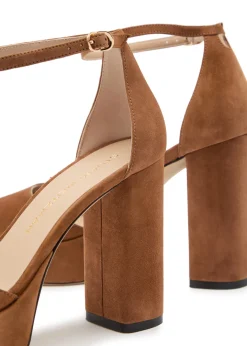 Sabrina 110 suede platform sandals