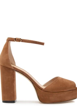 Sabrina 110 suede platform sandals