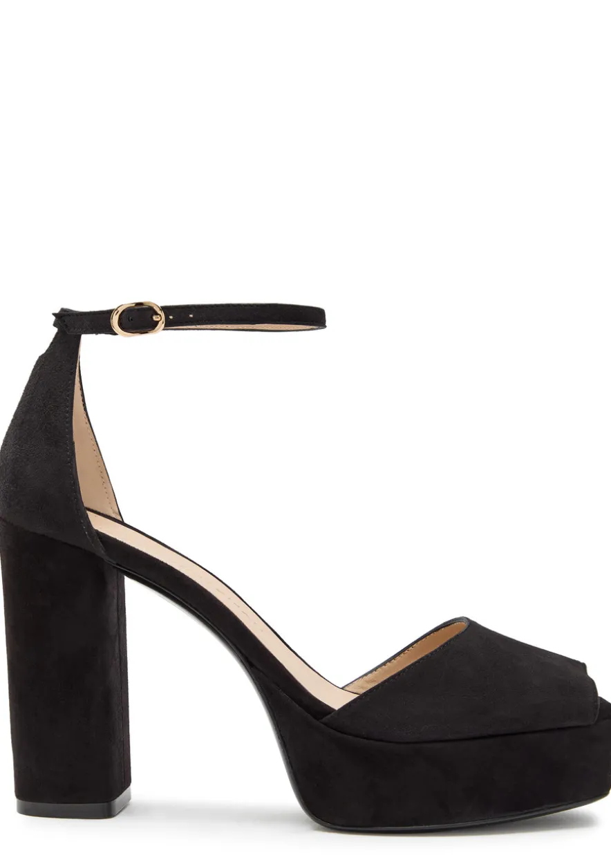 Sabrina 110 suede platform sandals
