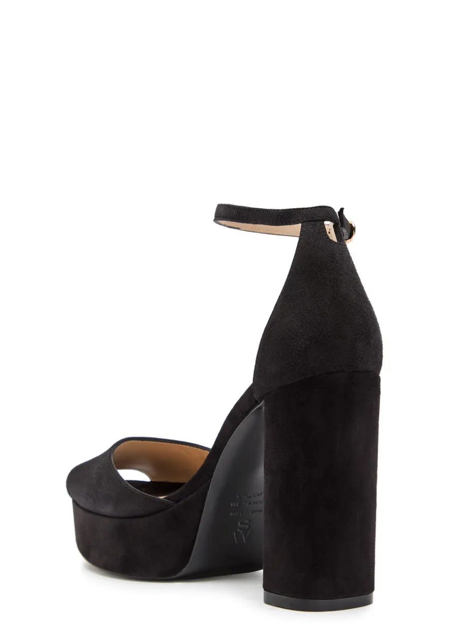 Sabrina 110 suede platform sandals