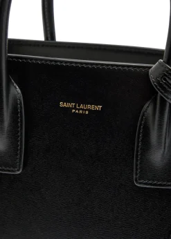 Sac De Jour mini leather top handle bag