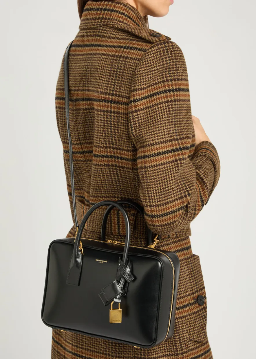 Sac De Jour small leather top handle bag