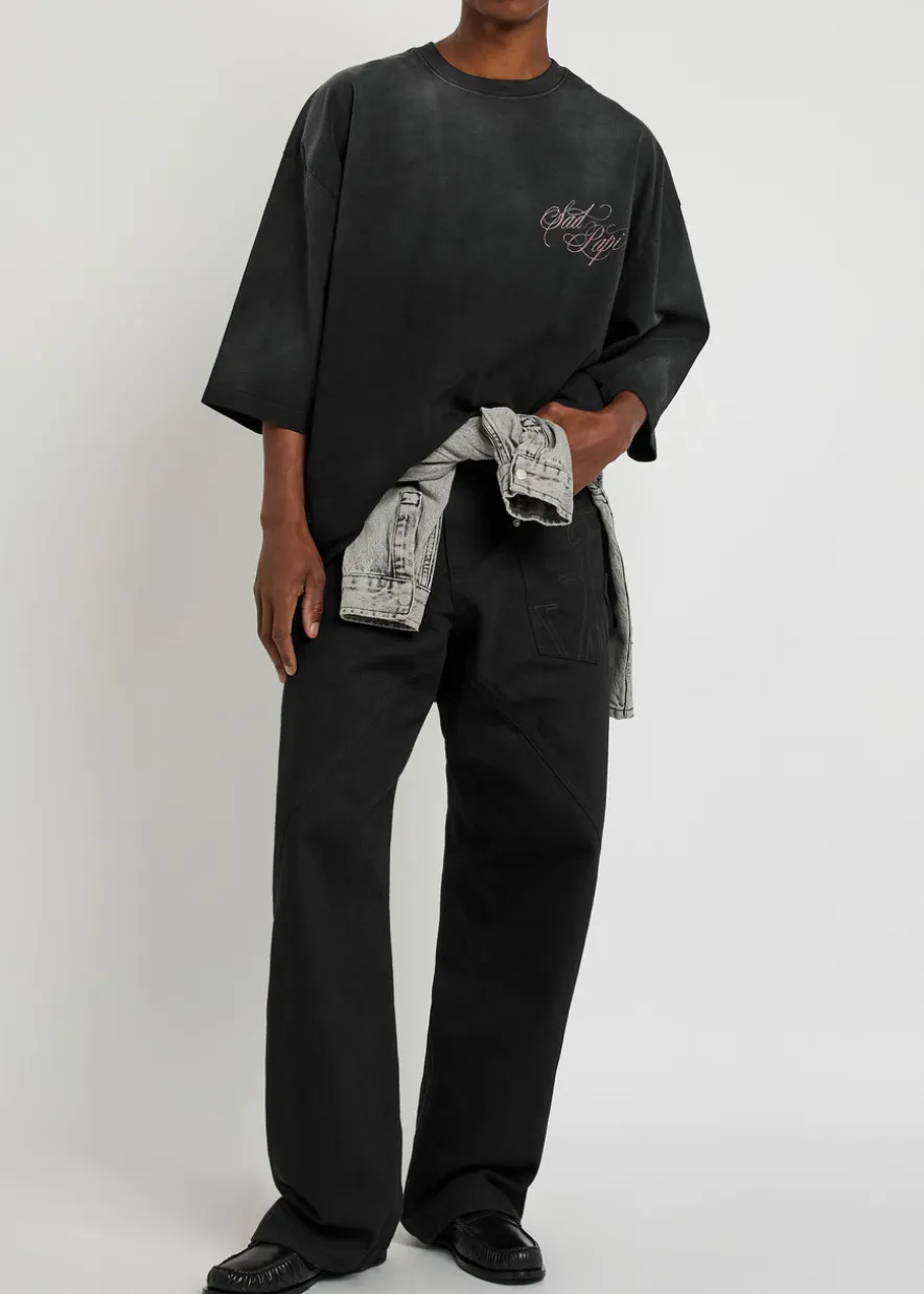 Sad Papi Buffalo printed cotton T-shirt