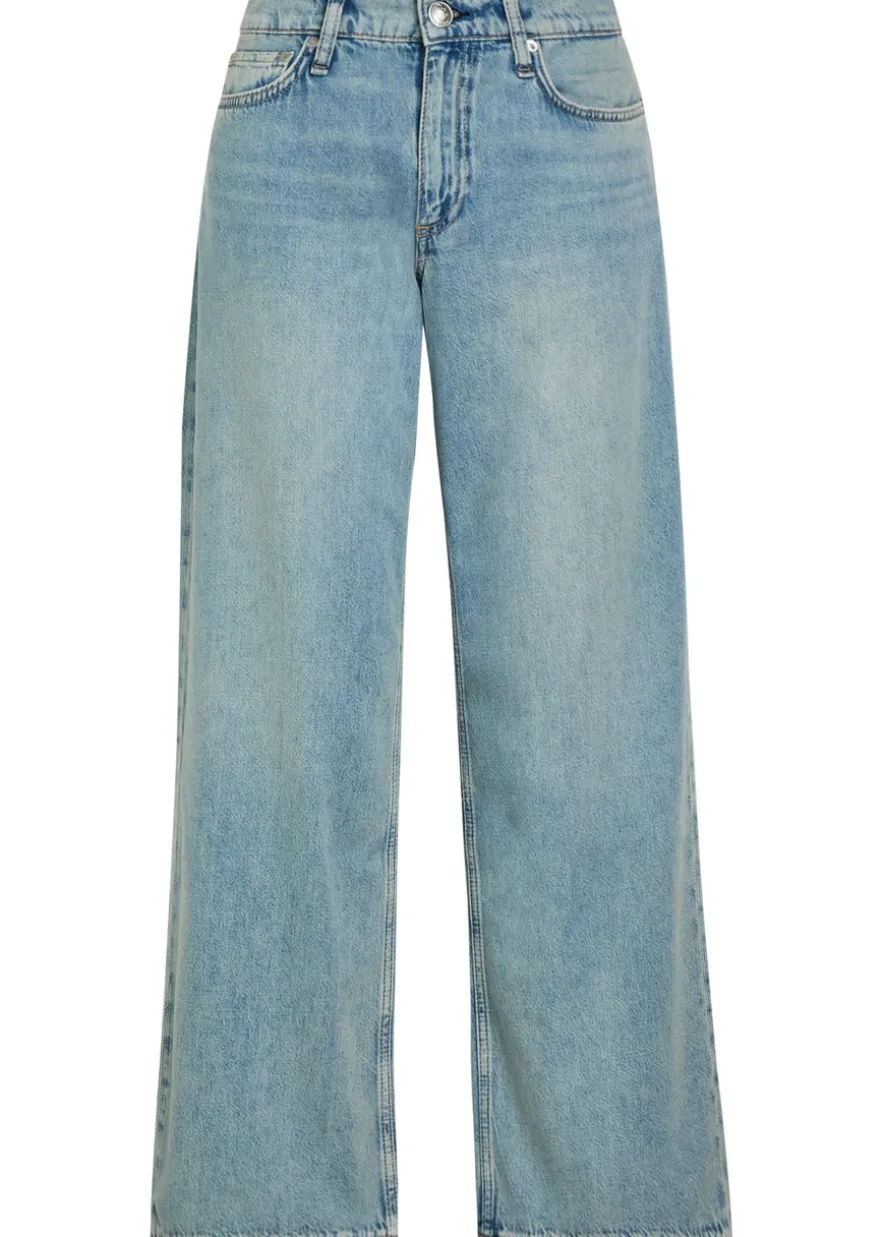 Saige low-rise straight-leg jeans