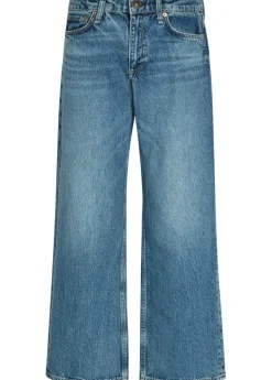 Saige straight-leg denim jeans