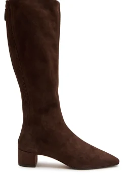 Saint Honore 35 suede knee-high boots