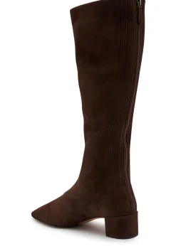 Saint Honore 35 suede knee-high boots