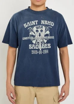 Saint NBHD printed cotton T-shirt