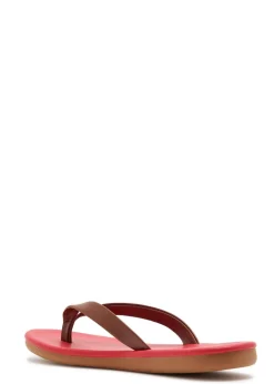 Saionara leather flip flops