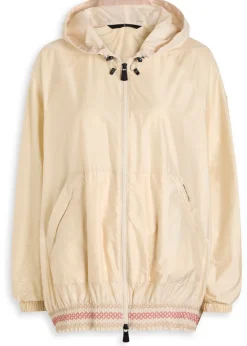 Samedans smocked shell jacket