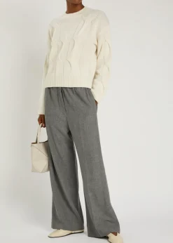 Sammie cable-knit cashmere jumper